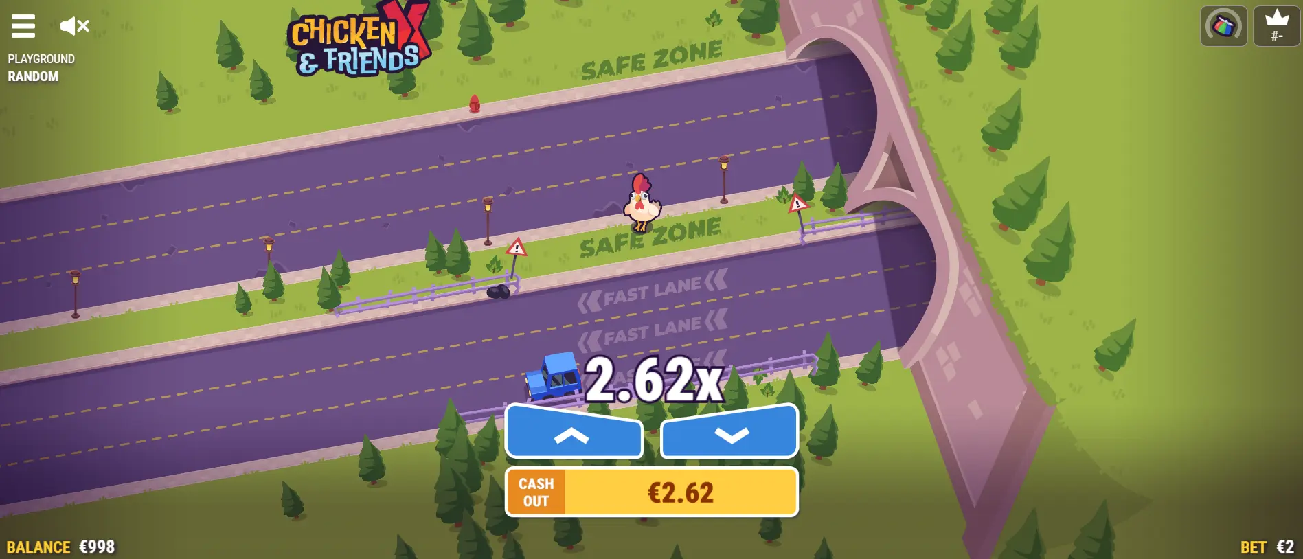 Chicken X & Friends game
